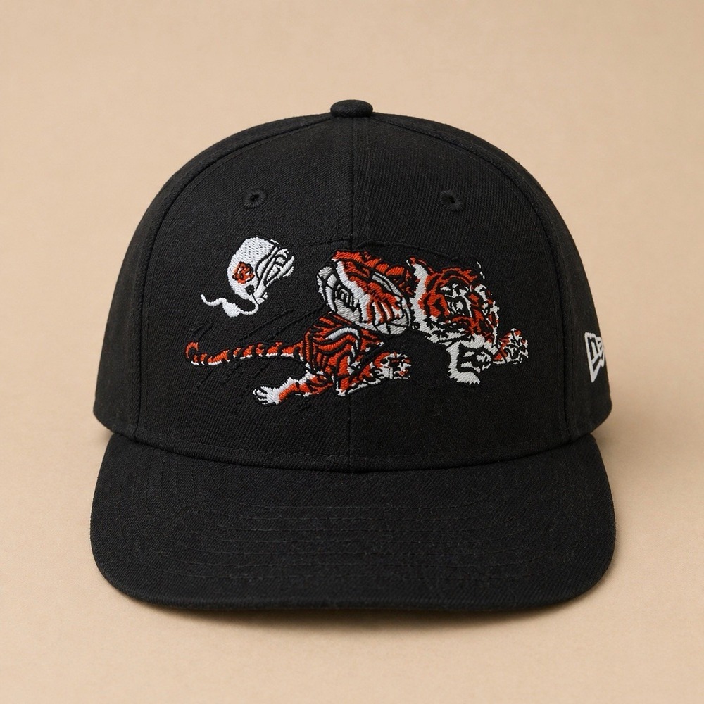 New Era Cincinnati Bengals Historic 9FIFTY Snapback Hat OSFA Black/Orange